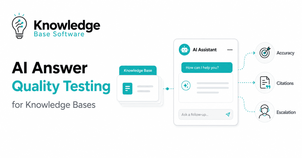 AI Answer Quality Testing for Knowledge Bases: 600-Output Lab