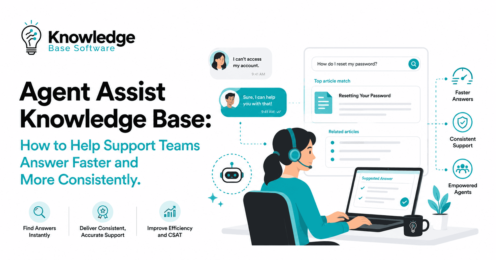Agent Assist Knowledge Base