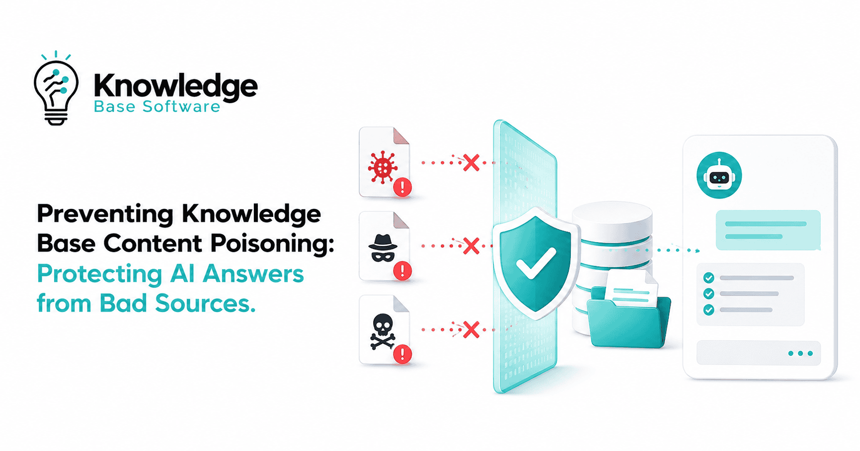 Preventing Knowledge Base Content Poisoning